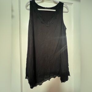 Lane Bryant Black Lace Chemise